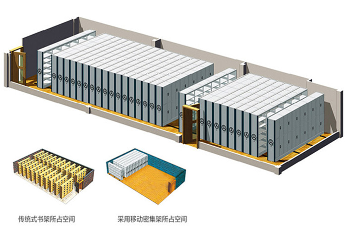 海發密集架、密集櫃廠家直銷（xiāo），價格實惠，歡迎定製手動密集架，智能密集架（jià）等檔案櫃。