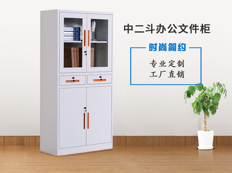 中二斗文件柜时尚办公（gōng）