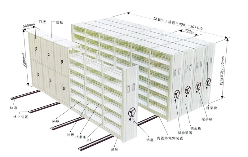 海发档案密集架（jià）、密集架产品介绍（shào）