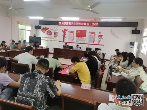 武宁县鲁溪镇开展五经普数据情况再核查工作 图