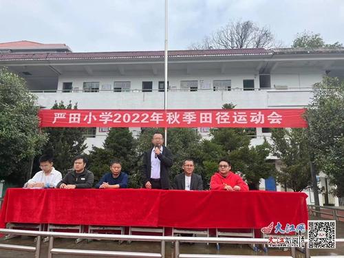 安福县严田镇中心小学开展秋季运动会 图
