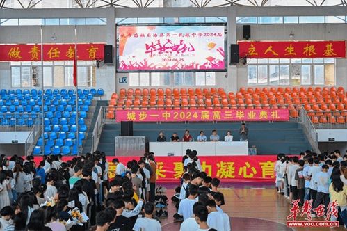 再见母校 绮梦远航 城步苗族自治县第一民族中学举行2024届高三毕业典礼